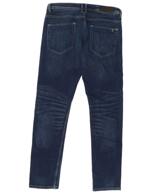 Мужские джинсы скинни Zara EU 44, большие W34 L31, темно-синие