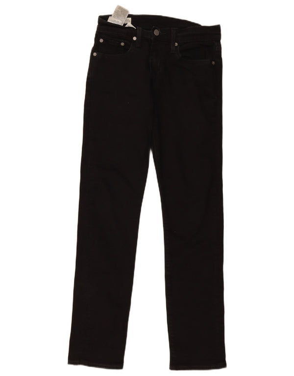 Женские джинсы скинни Levi's W28 L32, черный хлопок