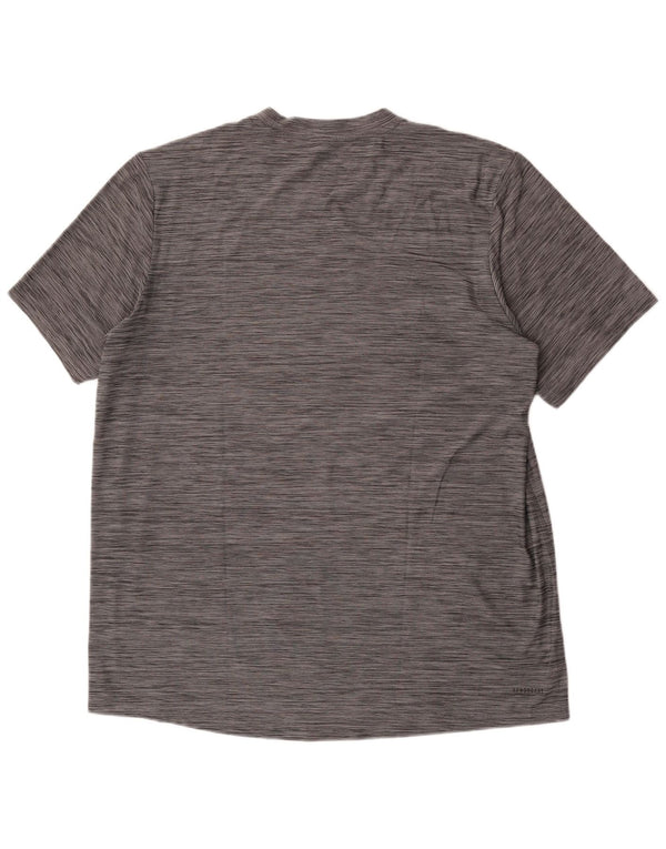 Мужская футболка Adidas Top XL Серая в крапинку