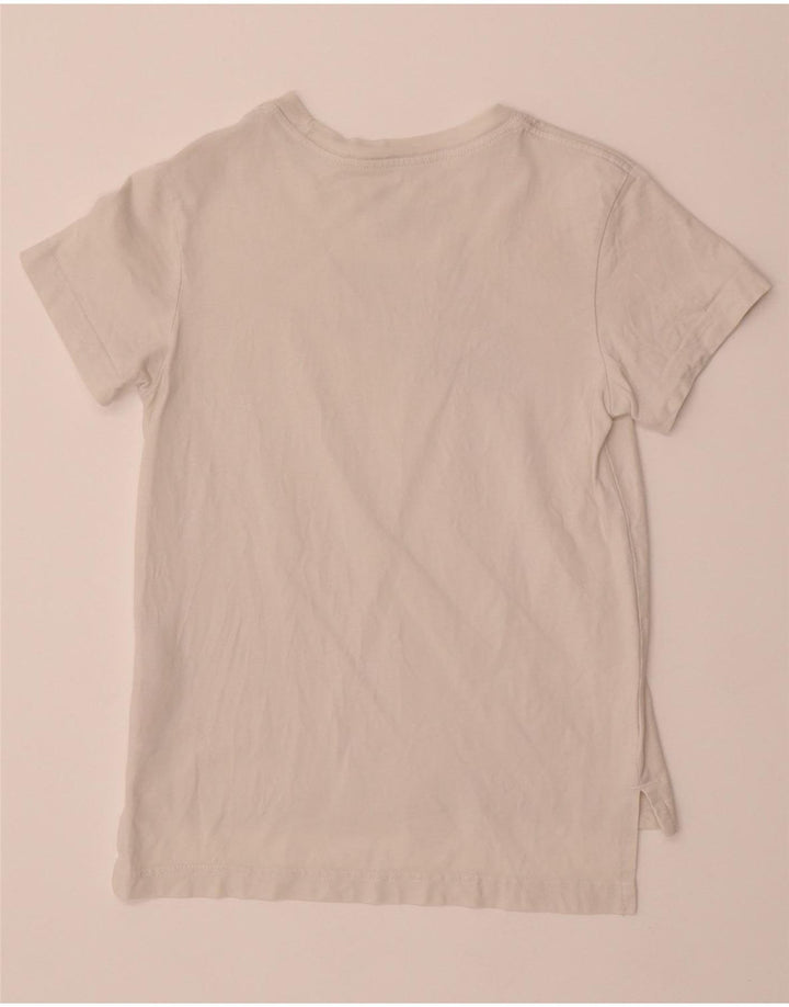 NIKE Boys Graphic T-Shirt Top 10-11 Years Medium  Off White Cotton Vintage Nike and Second-Hand Nike from Messina Hembry 
