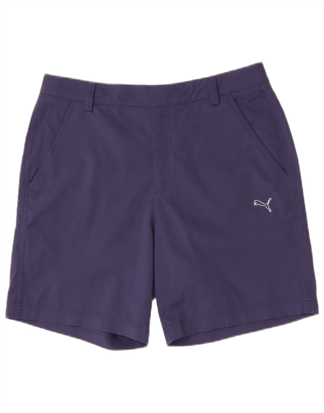 Женские шорты чинос Puma W32, большие, темно-синие