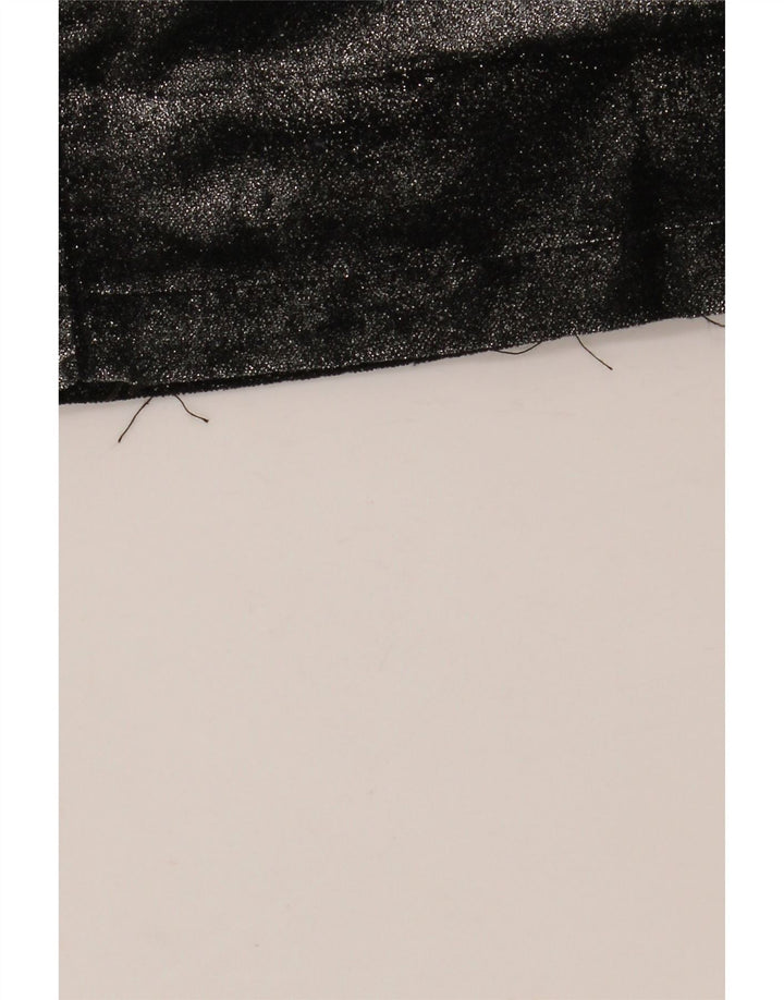 ARMANI Женские прямые повседневные брюки W29 L34 Черные хлопковые