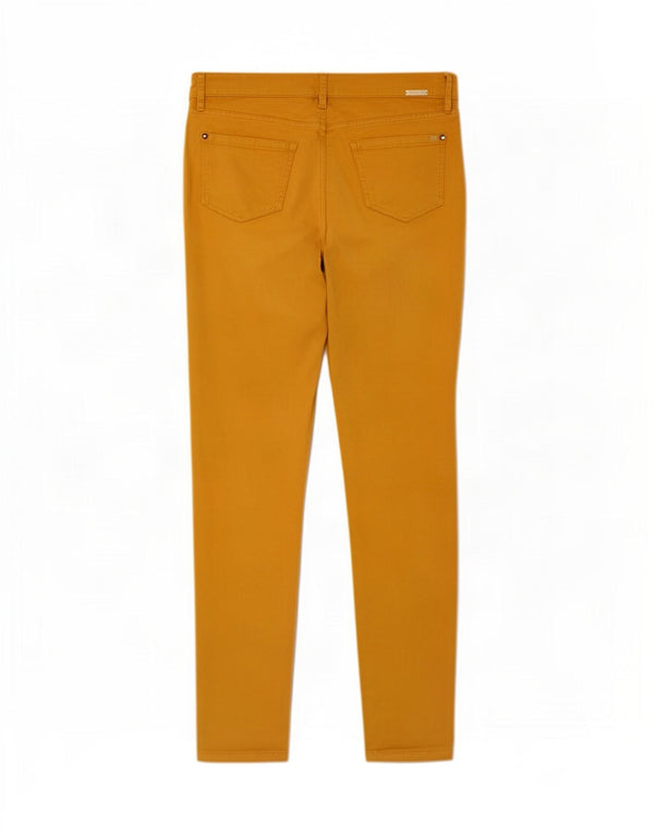 Massimo Dutti Женские повседневные узкие брюки EU 40 Medium W30 L28 Желтые