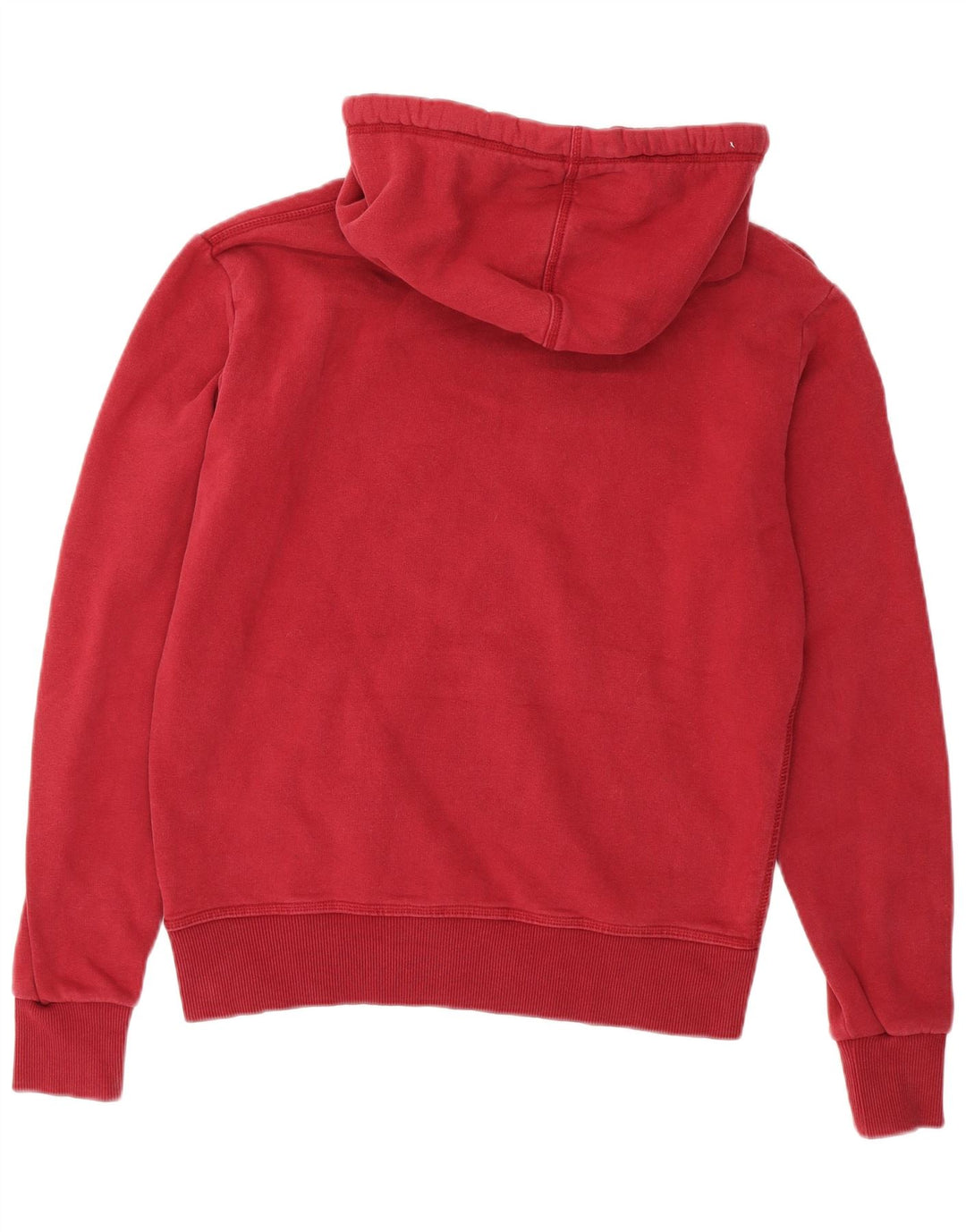 Мужской джемпер с капюшоном Superdry с рисунком, средний красный, хлопок