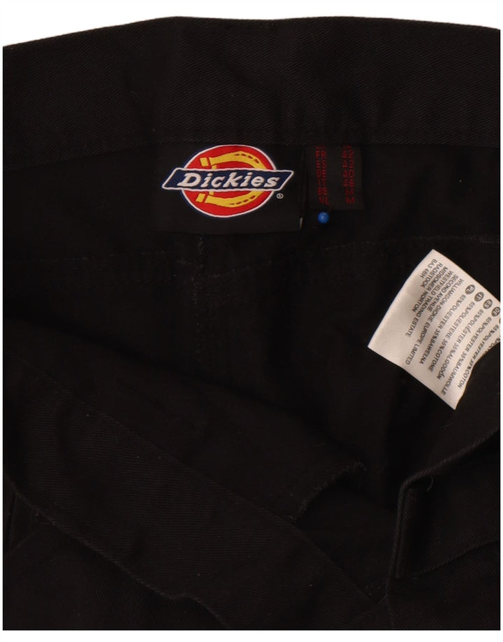 Женские прямые брюки карго Dickies UK 14, большие W32 L30, черный полиэстер