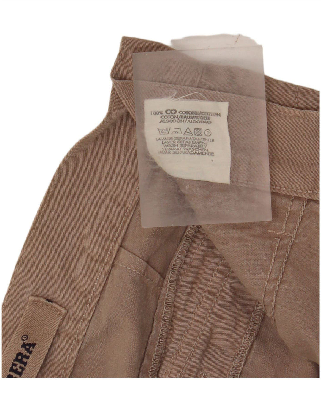 Carrera Мужские прямые брюки карго IT 48 Medium W30 L34 Бежевые, хлопок