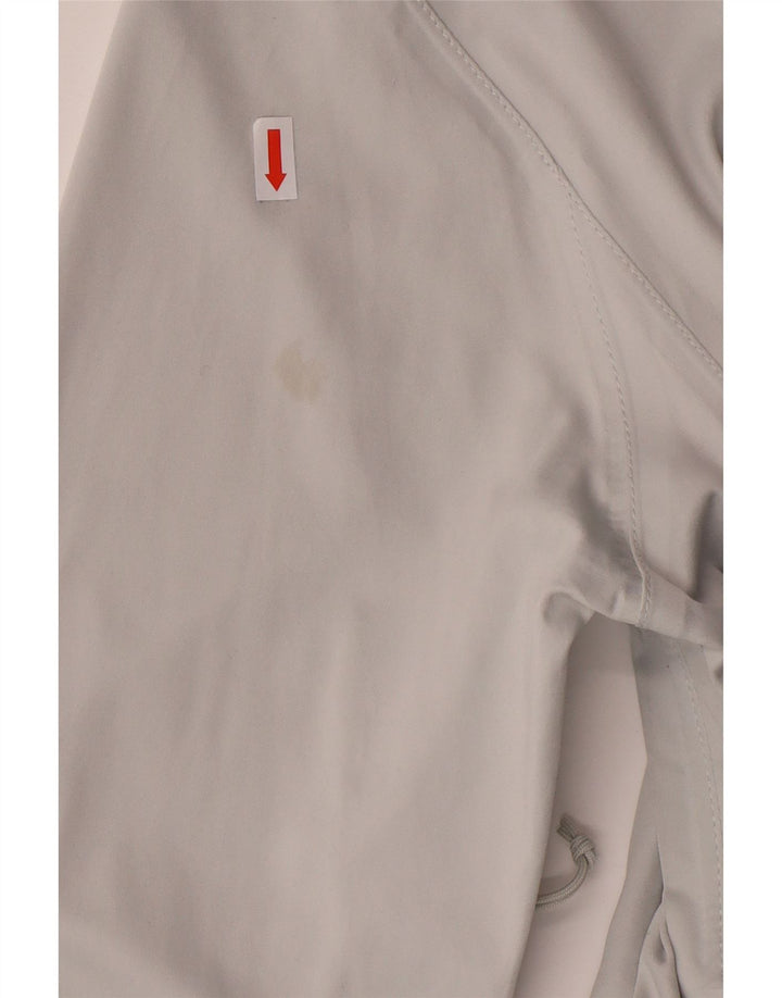 Женская дождевик с капюшоном THE NORTH FACE UK 14, большой серый полиэстер