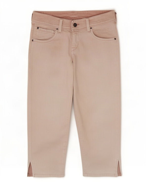 Женские джинсы-капри Levi's W27 L18, розовые, хлопок
