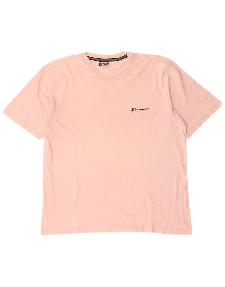 Мужская футболка Champion XL, розовый хлопок