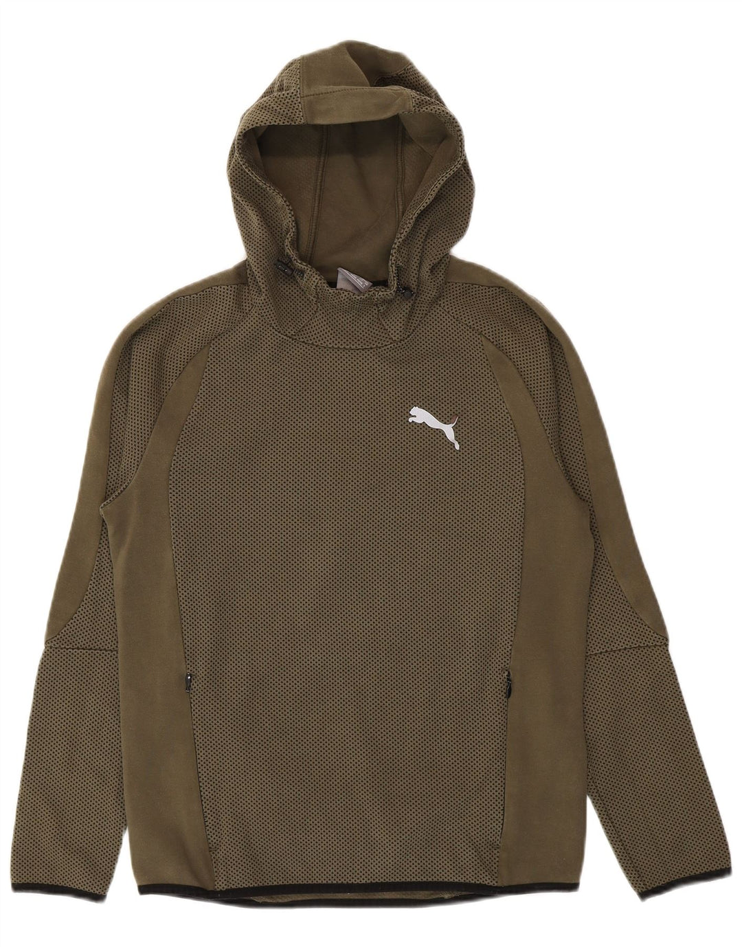 Мужской джемпер с капюшоном Nike, маленький, хаки