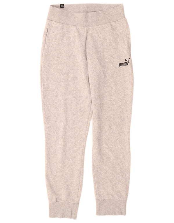 Женский спортивный костюм Puma Брюки-джоггеры UK 6 XS Серый хлопок в крапинку