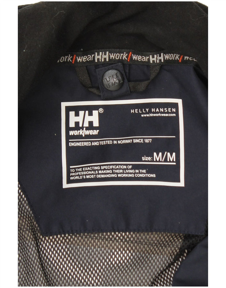 Мужская дождевик с капюшоном Helly Hansen UK 38 средний темно-синий