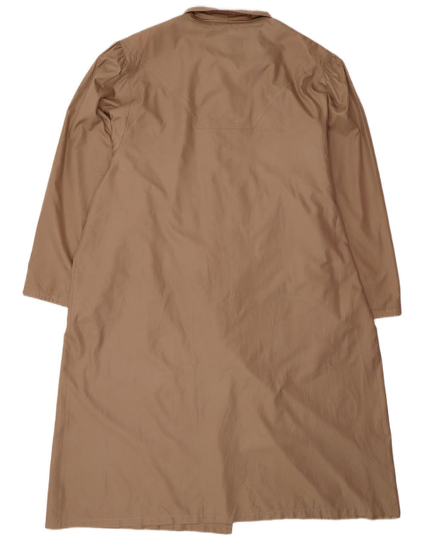 Claude Havrey Женское двубортное пальто оверсайз EU 52 4XL Коричневое