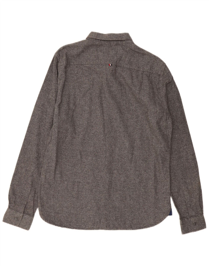 Мужская рубашка Superdry XL, серая, хлопок