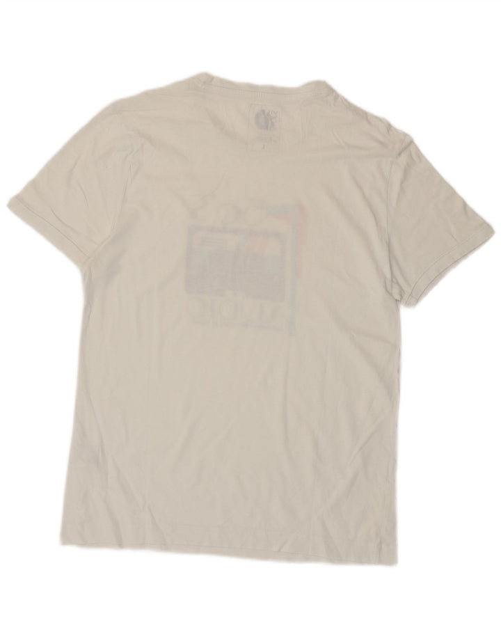 Мужская футболка с рисунком Dack's, большой белый хлопковый топ