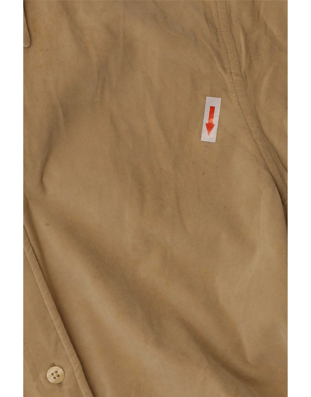 Рубашка мужская Calvin Klein Jeans, большая, бежевая, вискоза