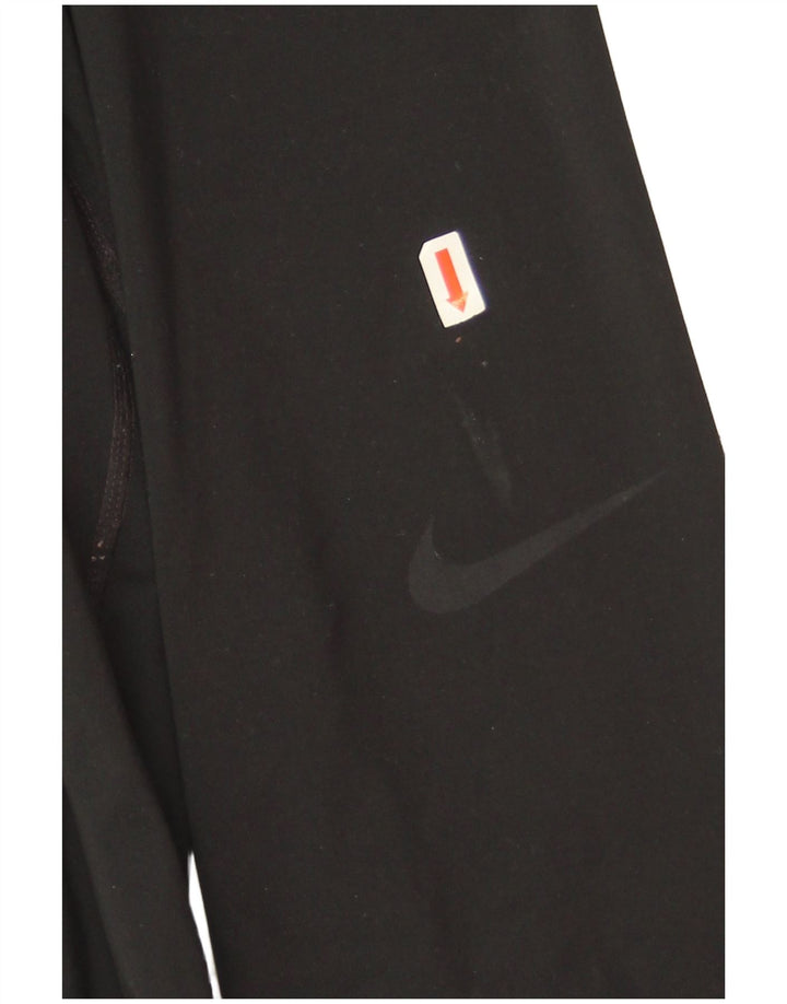 Женские леггинсы с рисунком Nike Dri Fit UK 8, маленькие черные