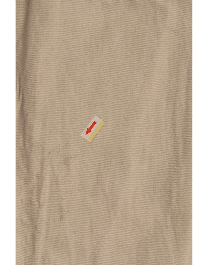 Женские укороченные брюки свободного кроя с завышенной талией ZARA EU 36 XS W26 L25 Бежевые