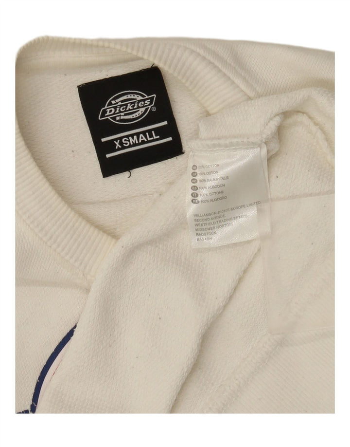 Мужской свитшот с рисунком Dickies XS, белый хлопок