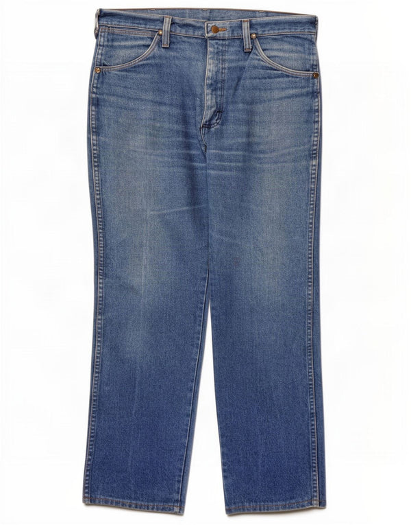 Джинсы мужские прямые Wrangler W32 L28 синие