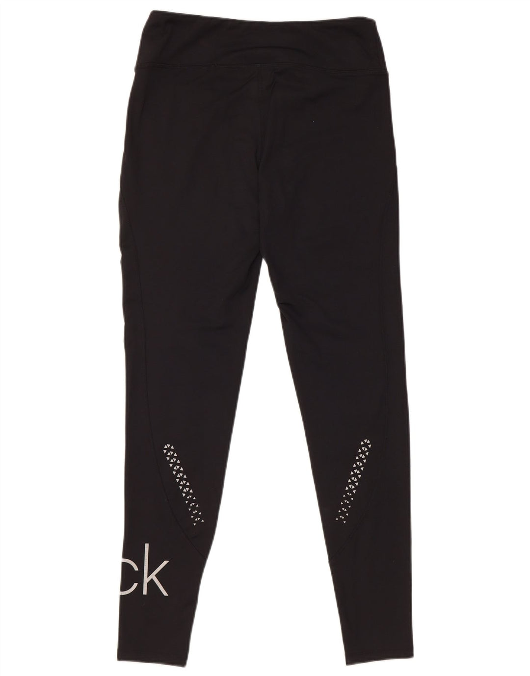 Женские леггинсы с рисунком для гольфа Calvin Klein UK 10, маленькие черные, полиэстер