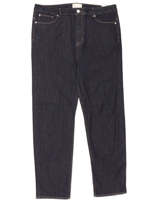Женские прямые джинсы Marks & Spencer Sienna UK 20 2XL W38 L30 Темно-синие