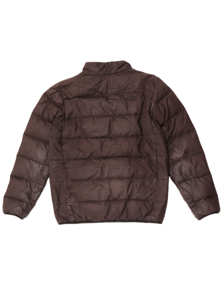 Стеганая куртка The North Face для мальчиков 14–15 лет XL, черный полиэстер