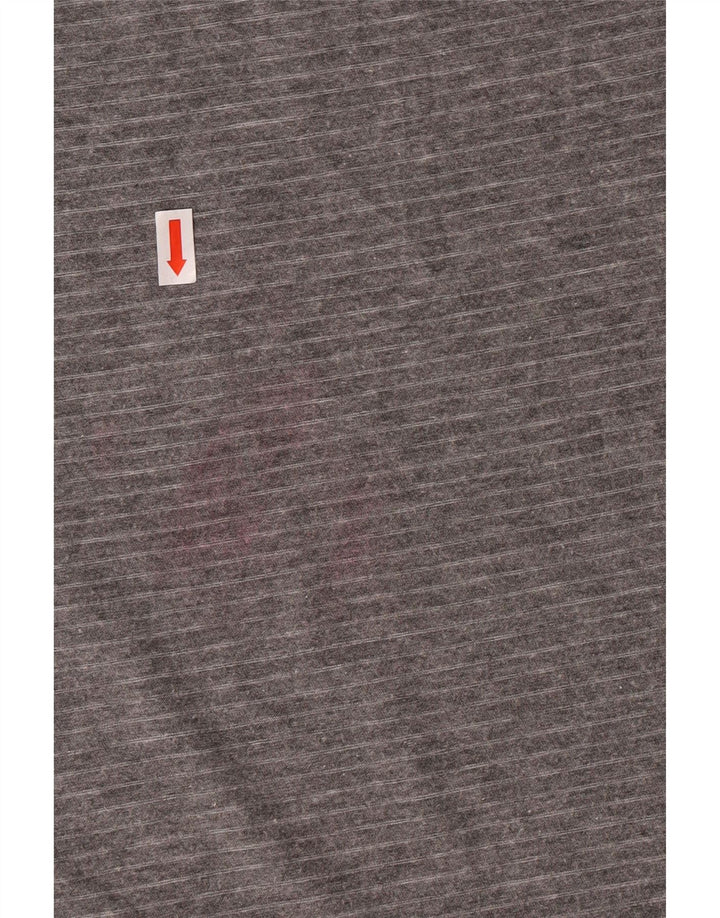 Мужская футболка ALL SAINTS 2XL, хлопковая серая полоска