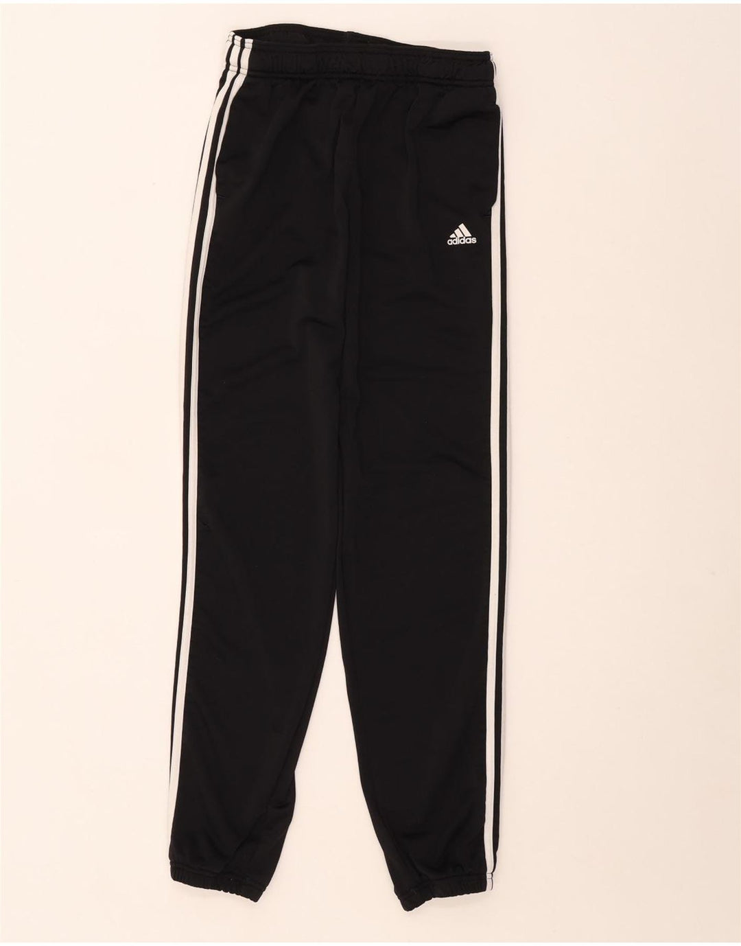 Спортивный костюм Adidas для мальчиков, брюки для бега, 13-14 лет, черный полиэстер
