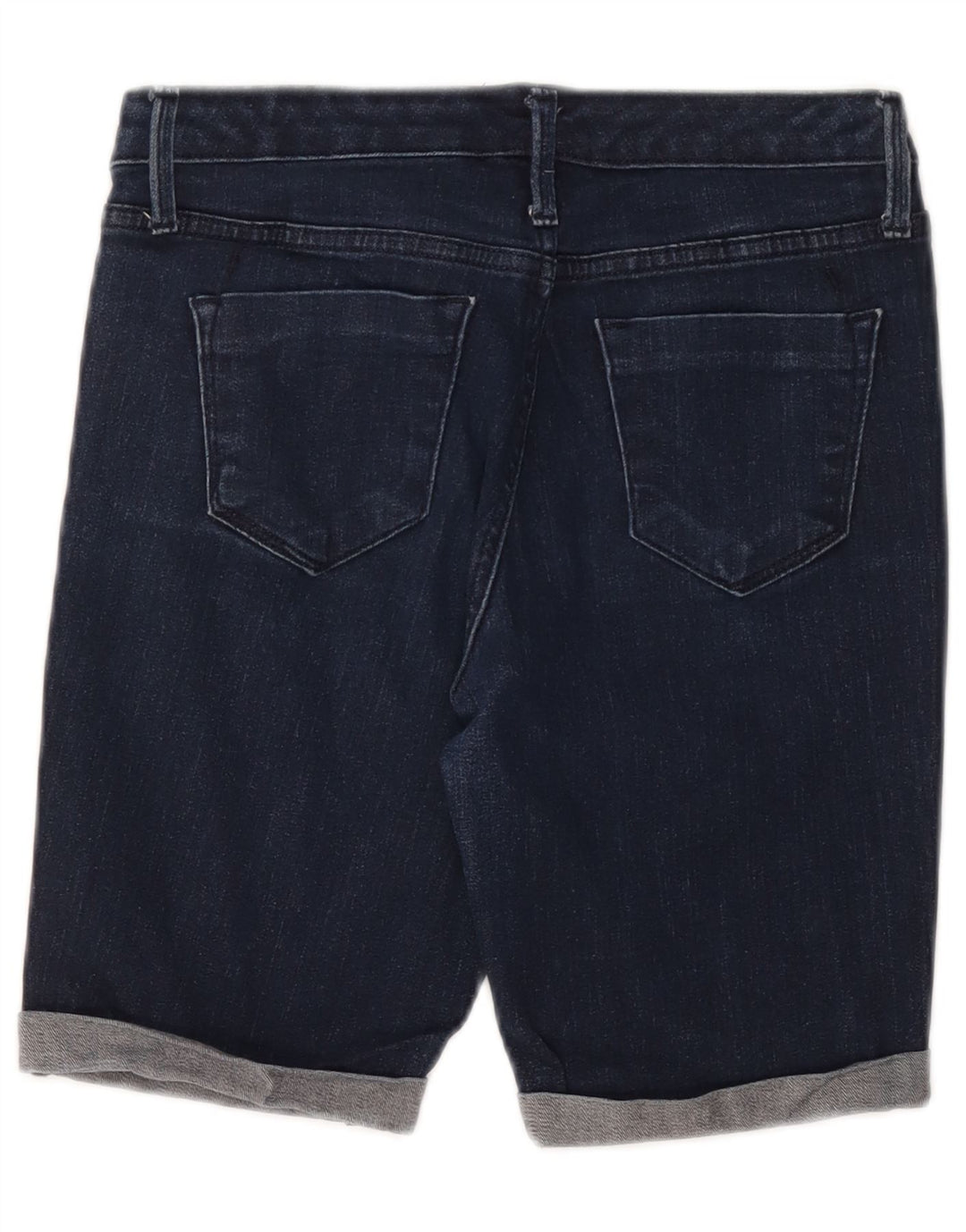 MOSSIMO Женские джинсовые шорты-бермуды со средней посадкой US 2 XS W26 Темно-синие хлопковые