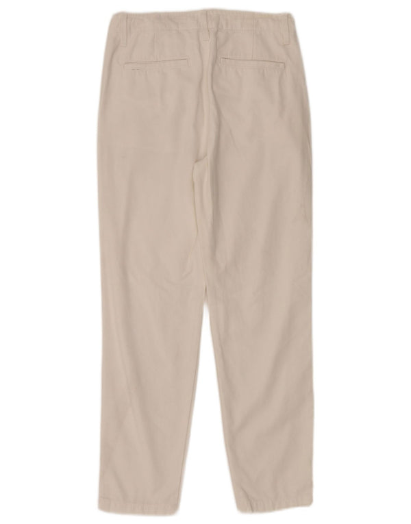 Женские брюки чинос Zara EU 36 XS W26 L26 белые
