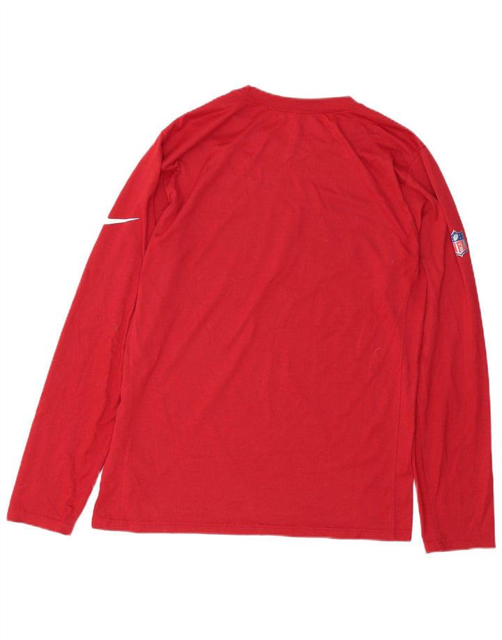 Мужские кроссовки Nike Arizona Cardinals с графикой и длинными рукавами, средний красный полиэстер