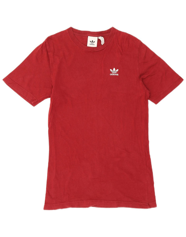 Adidas Мужская футболка Top XS Красный Хлопок