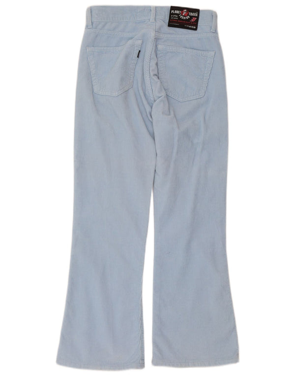 Винтажные женские вельветовые брюки Bootcut W26 L27, синий хлопок