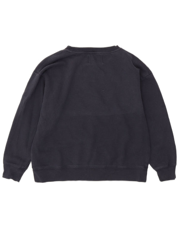 Женский свитер с рисунком Calvin Klein Jeans UK 14, средний темно-синий