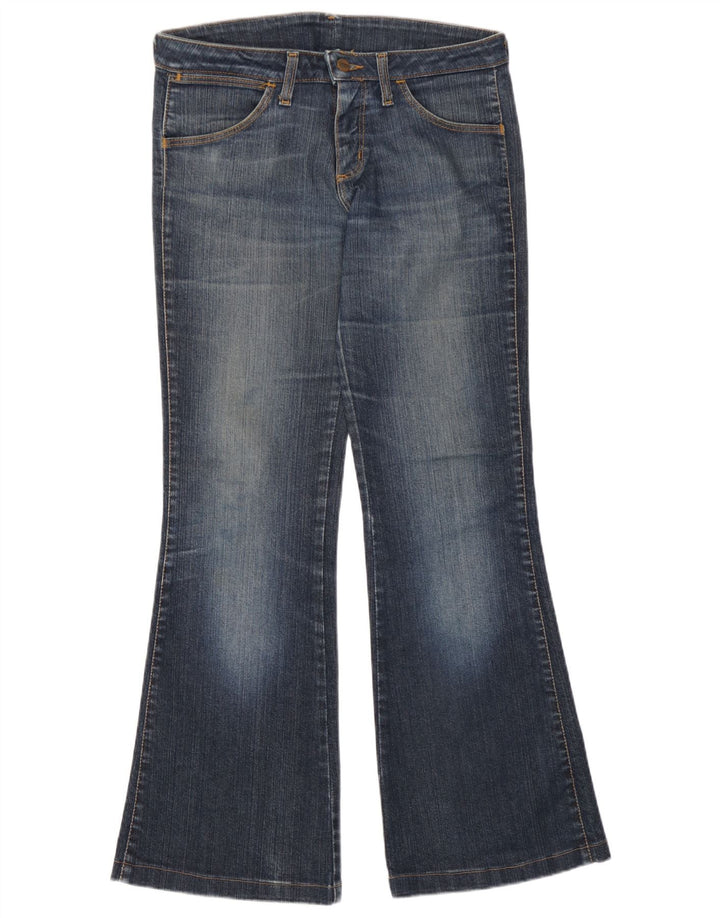 Женские расклешенные джинсы Wrangler W29 L30 синие, хлопок