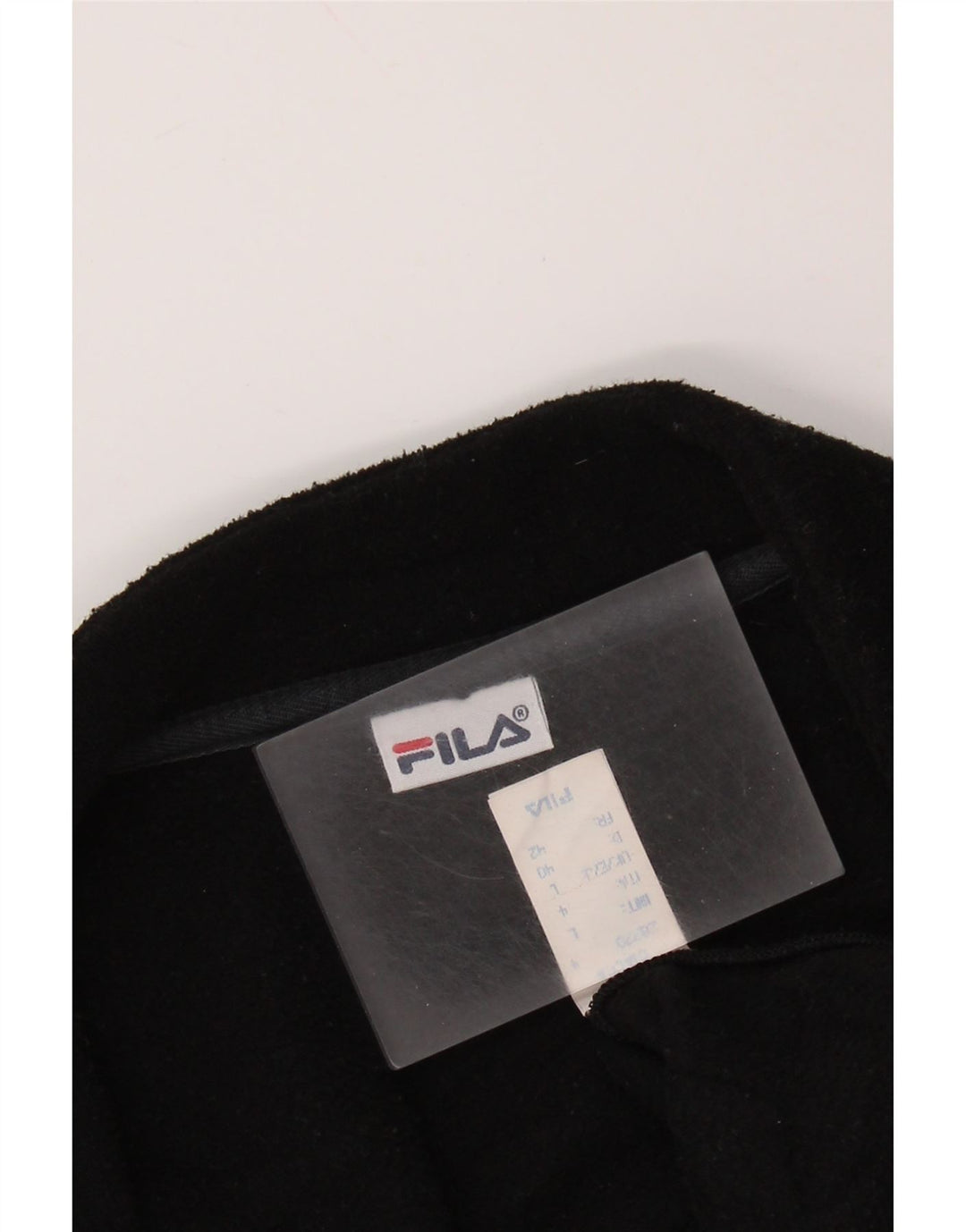 Женская флисовая куртка Fila UK 16, большая черная, полиэстер