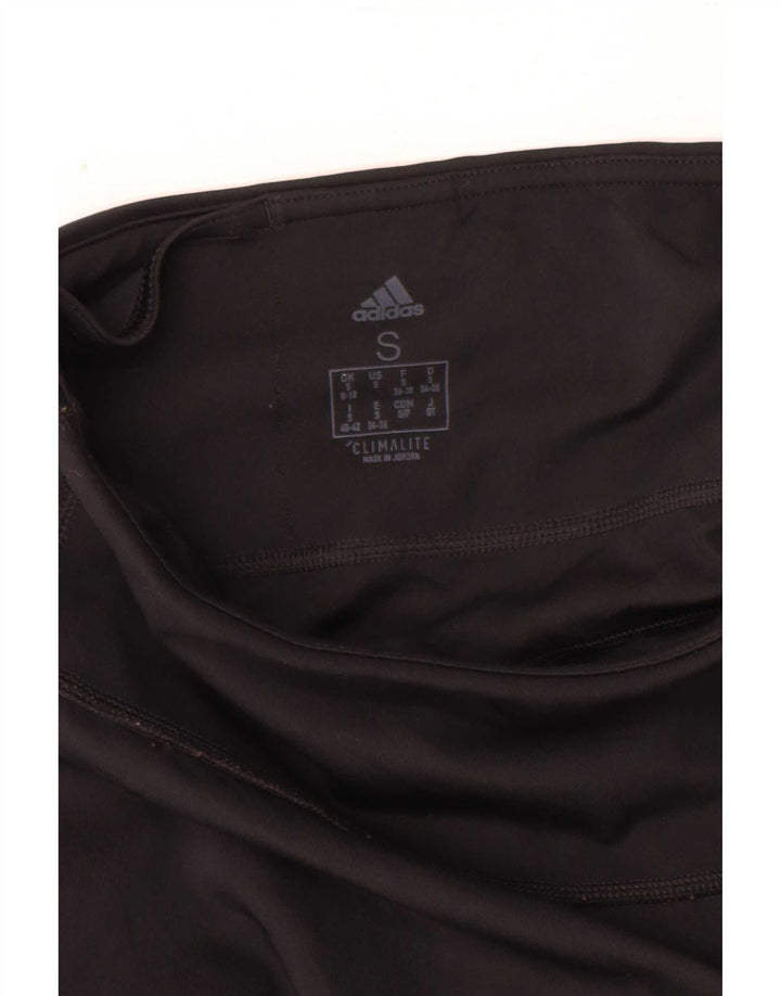 Женские леггинсы Adidas Climalite UK 8/10, маленькие, черные