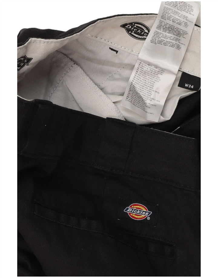 Мужские прямые брюки-чинос DICKIES W34 L31, черный полиэстер
