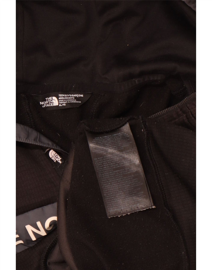 Толстовка с капюшоном THE NORTH FACE для мальчиков, 14–15 лет, размер XL, черный