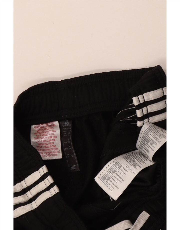 Спортивный костюм ADIDAS для мальчиков Брюки-джоггеры 13-14 лет Черный полиэстер