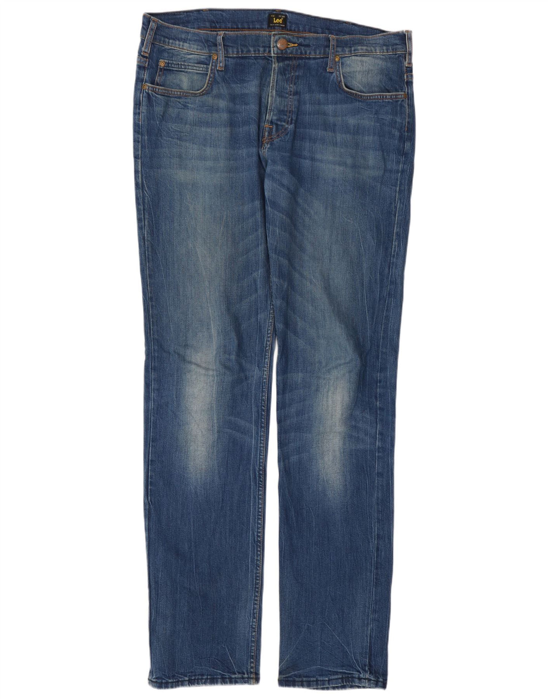 Мужские джинсы Lee Powell Slim W36 L36, синий хлопок