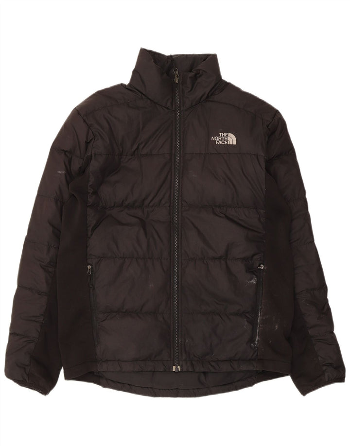 Мужская стеганая куртка The North Face UK 38, средний черный полиэстер