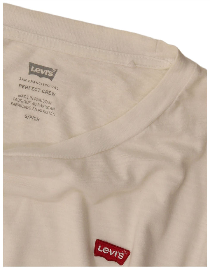 Мужская футболка Perfect Crew Levi's, маленькая белая