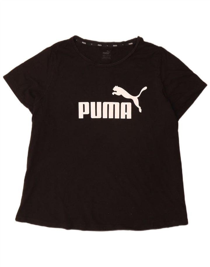 Женская футболка с рисунком Puma Top UK 20 2XL, черная