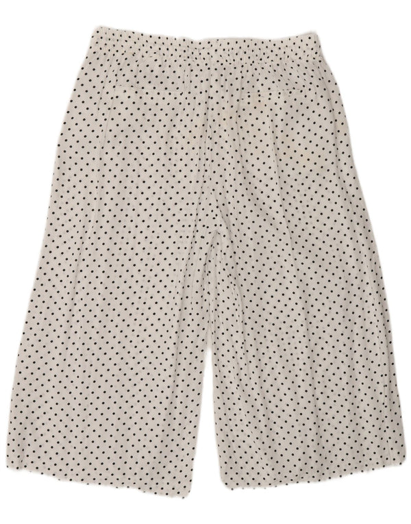 Женские капри Marks & Spencer UK 14, большие W30 L19, белый горошек
