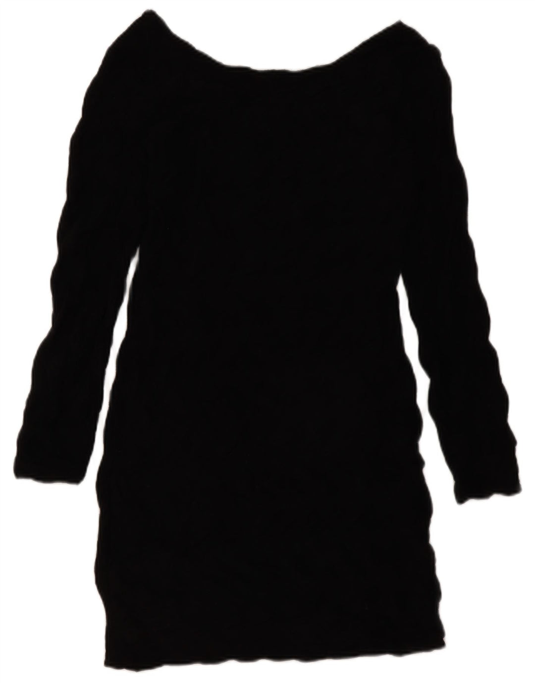 Женское платье-футляр ZARA с длинным рукавом UK 14, большое черное