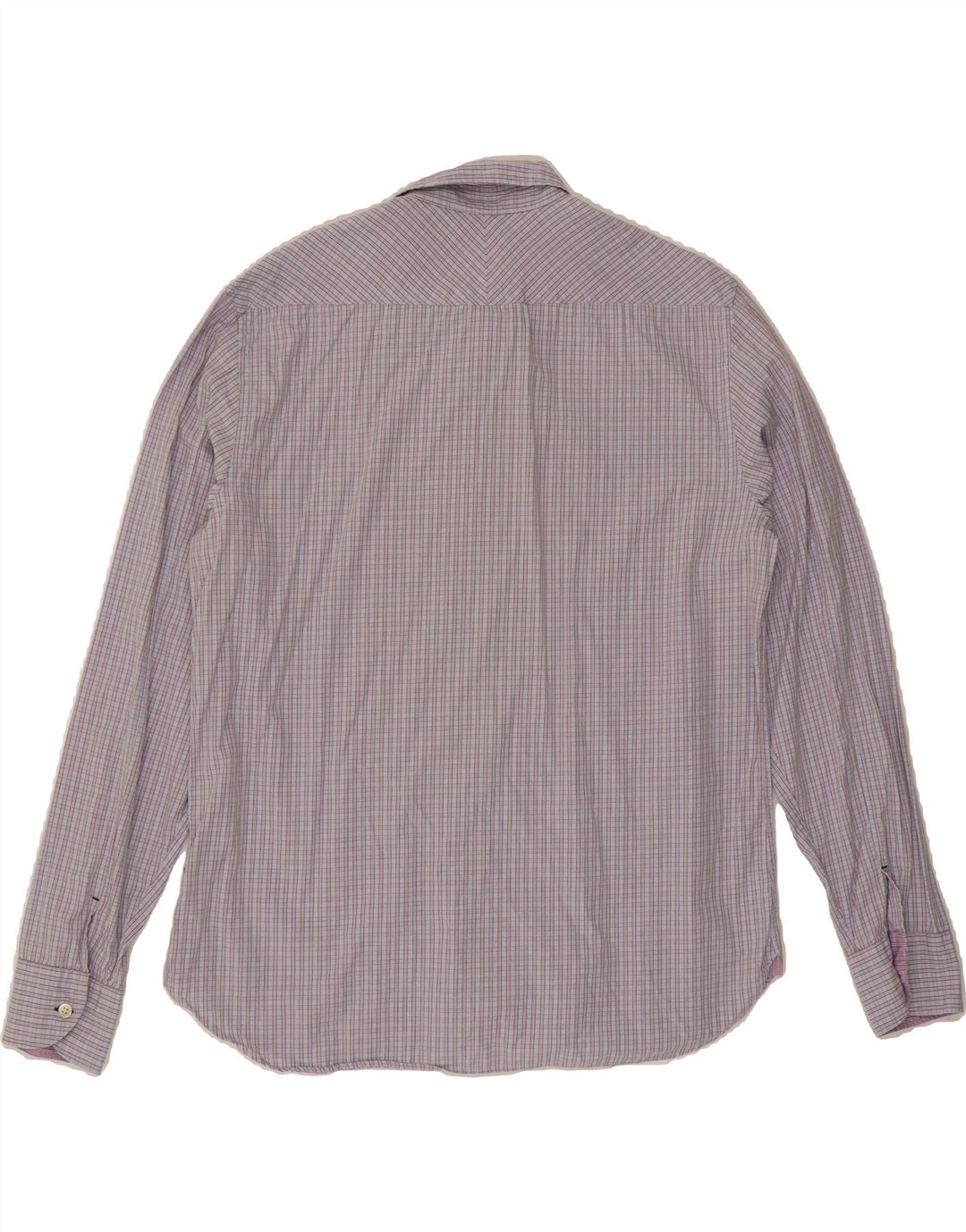 PAUL SMITH Mens Shirt XL Grey Check Cotton Vintage Paul Smith and Second-Hand Paul Smith from Messina Hembry 