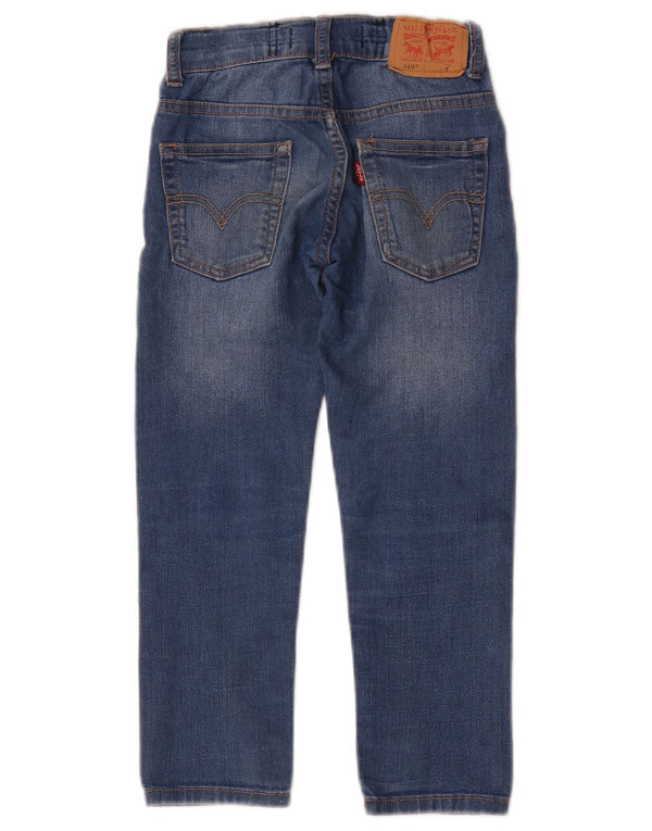 Джинсы скинни Levi's Girls 510 4–5 лет W20 L19, синий хлопок