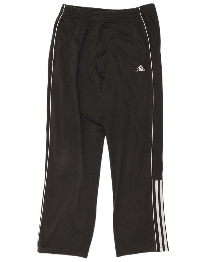 Мужские спортивные брюки Adidas UK 40/42, средний черный полиэстер